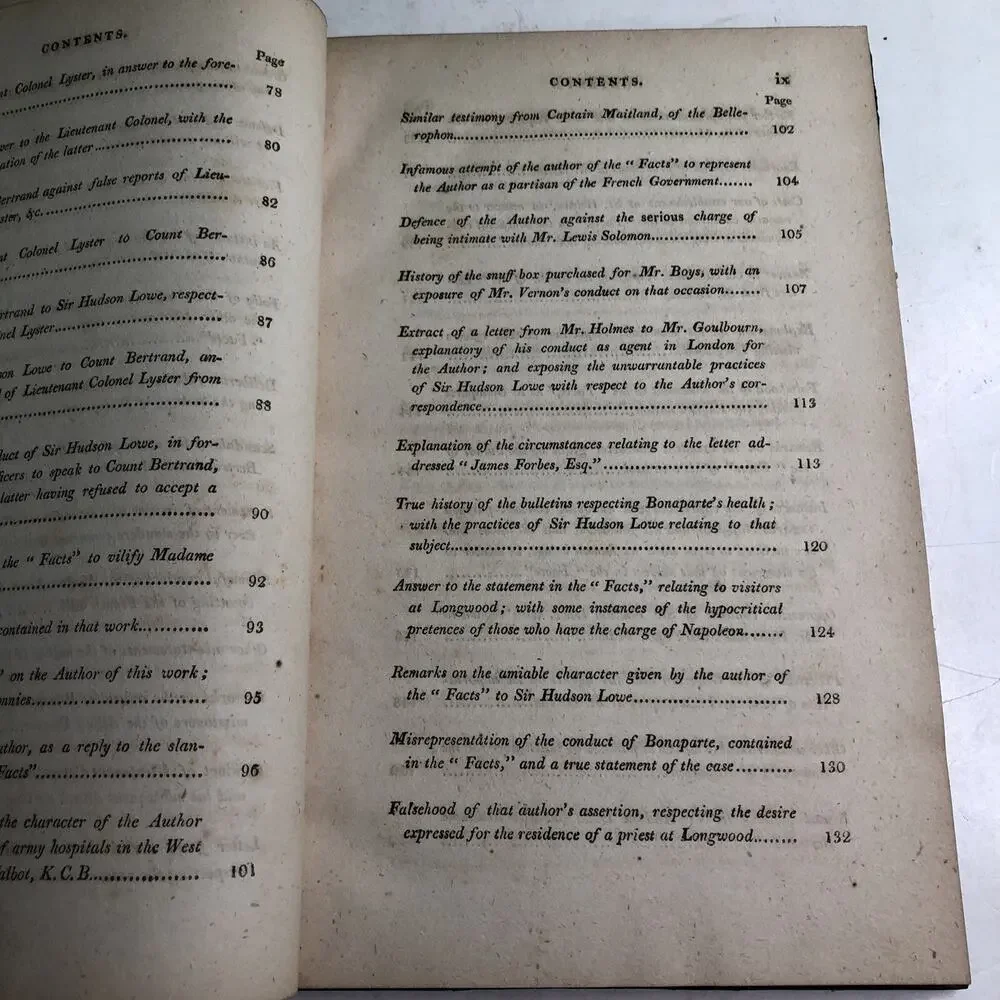 Exposition Transactions Napoleon St. Helena Barry E. O’Meara Sir Hudson Lowe